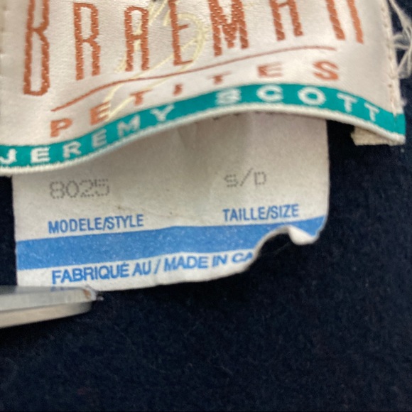 Vintage Navy Blue Wool Pea Coat - Picture 13 of 14